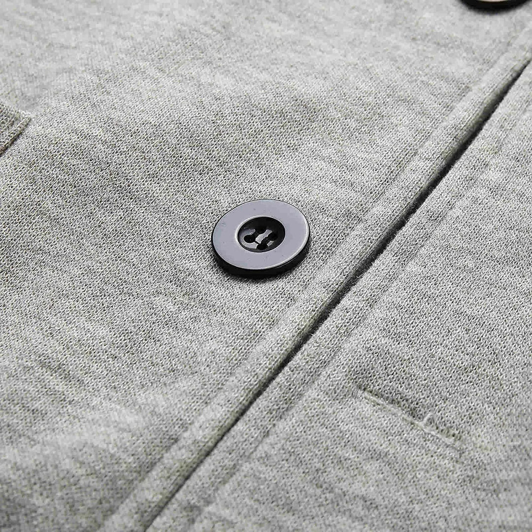 Herrenblazer Aiden mit Revers, elegant für Business & Freizeit. Moderner Langarm-Blazer für Herrenmode.