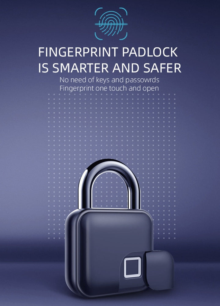 Stilvolles Gadget: Das moderne Fingerabdruckschloss PW260512 für umfassende Sicherheit überall.