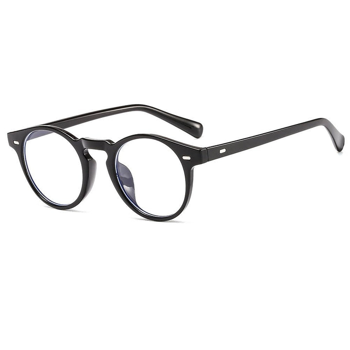 Modische Computerbrille mit Blaulichtfilter für stilvollen Augenschutz im Office.