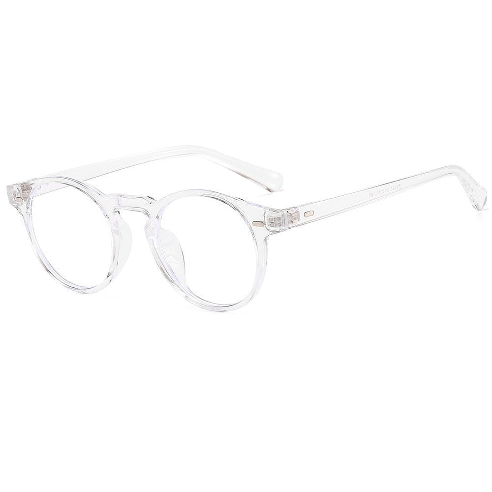 Entlastende Bildschirmbrille mit Blaulichtfilter, fördert Augenerholung am PC.