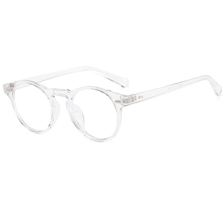 Entlastende Bildschirmbrille mit Blaulichtfilter, fördert Augenerholung am PC.