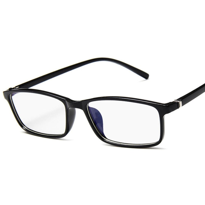 Ergonomische Bildschirmbrille mit Blaulichtfilter, ideal für den Arbeitsplatz.