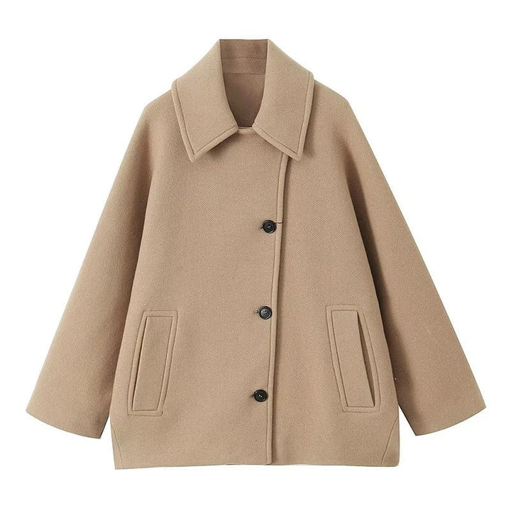 Stilvolle Oversized-Damenjacke, ideal als Übergangsjacke für Frühling & Herbst. Modisch, komfortabel und vielseitig.