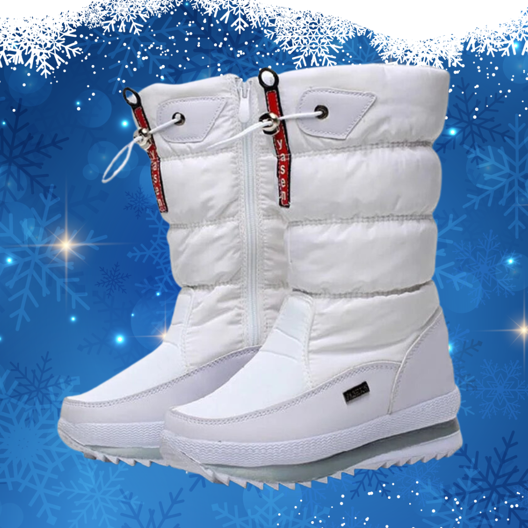 Vielseitige Damen Winterstiefel, warm, wasserdicht und ideal für jeden Winterlook.