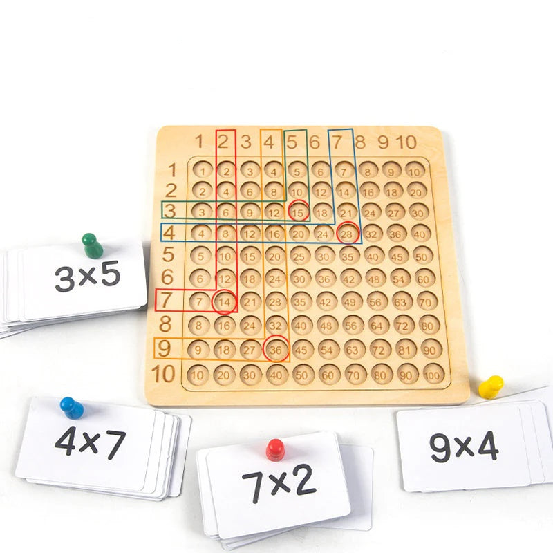 Pädagogisches Montessori Lernspiel aus Holz für Kinder, entwickelt Logik, Konzentration & Kreativität spielerisch.