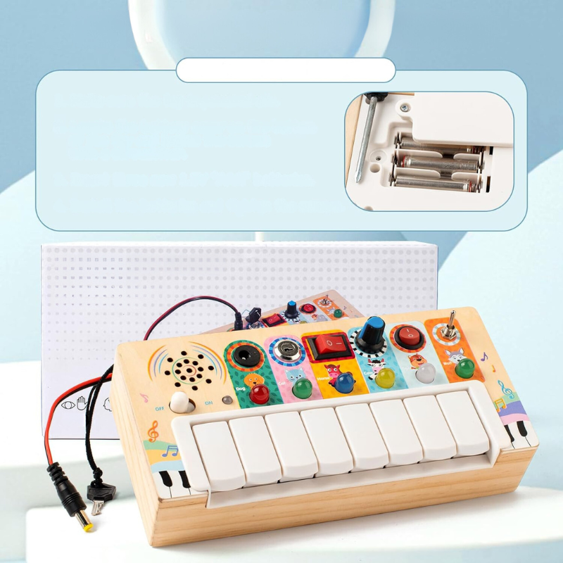 Entwicklungsspielzeug für Babys. Sicheres, pädagogisches Montessori Lernspielset ab 6 Monaten.