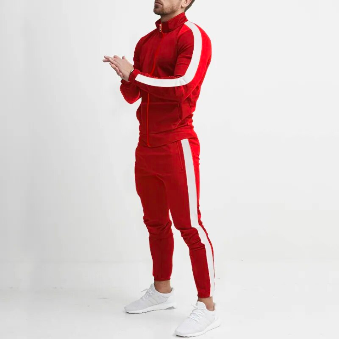 Luxuriöses Morisson Herren Jogging-Set, ideal für Fitness, Sport und bequeme, stilvolle Freizeitaktivitäten.