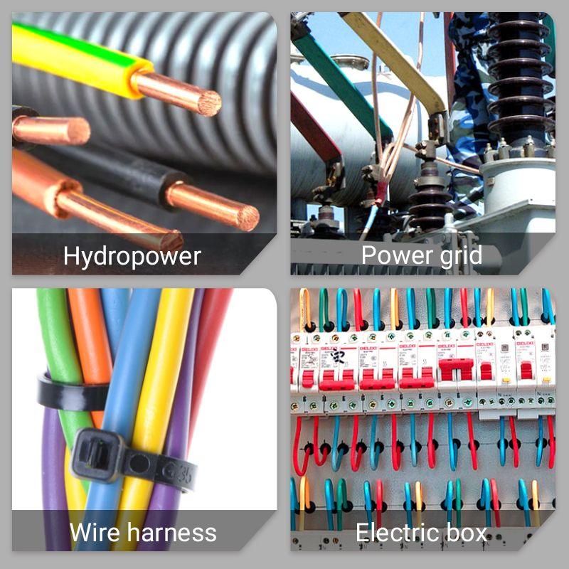 Kompakte Multifunktions-Abisolierzange, ein vielseitiges Elektrikerwerkzeug für Abisolieren, Schneiden und Crimpen.