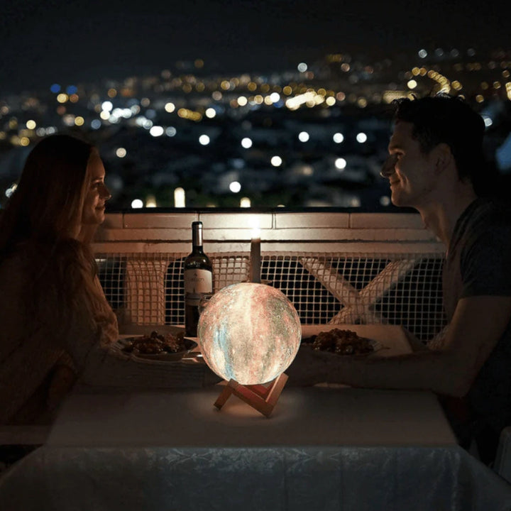 Galaxie Projektor Nachtlampe: LED-Lampe mit Sternenhimmel für Schlafzimmer, wiederaufladbar & einfach bedienbar.