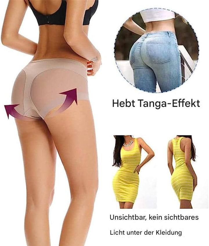 Nahtlose Damen Panty mit Po-Lift und Formeffekt; ideal unter Kleidung. Atmungsaktive figuformende Unterwäsche.