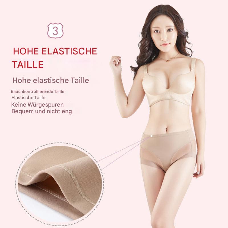 Unsichtbare nahtlose Damen-Panty aus Mikrofaser, die Po-Lift und Formeffekt bietet. Bequemes, atmungsaktives Höschen.