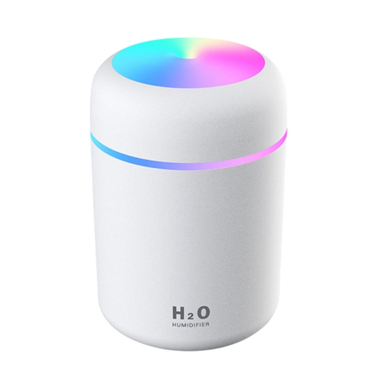 Kompakter Nano-Luftbefeuchter Diffuser. Mit Kaltnebel- & Aromafunktion für frische Luft, Wellness und Entspannung.