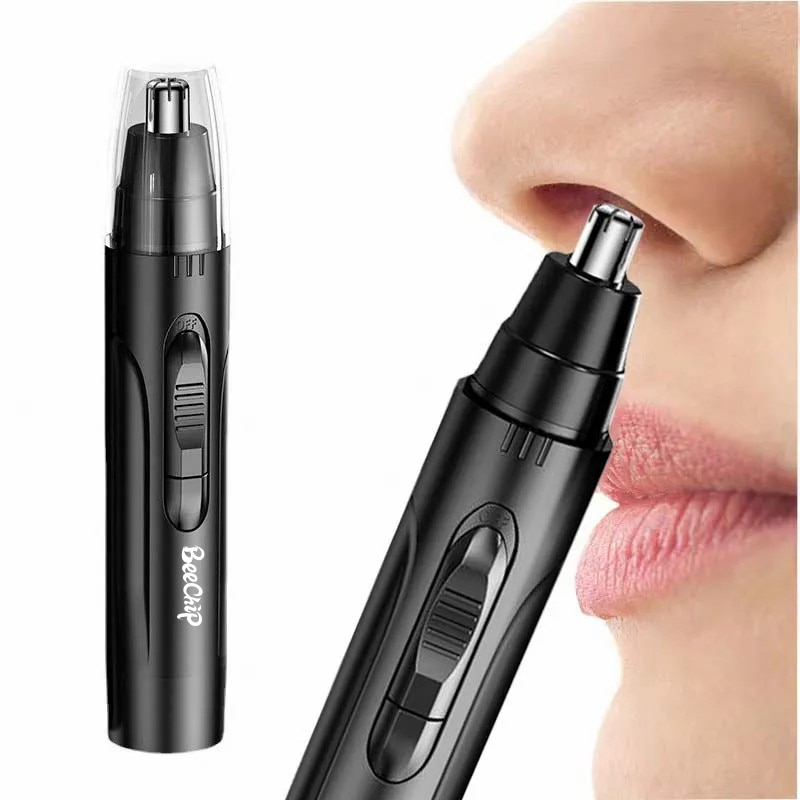 Nasen- & Ohrhaartrimmer, unisex, wiederaufladbar für schmerzfreie, präzise Haarentfernung und Pflege.