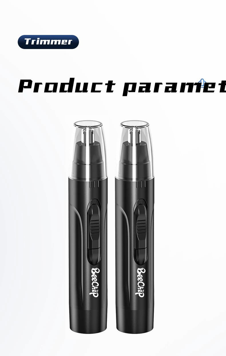 Wiederaufladbarer Unisex Nasentrimmer & Ohrhaartrimmer, modern und präzise für die tägliche Routine.