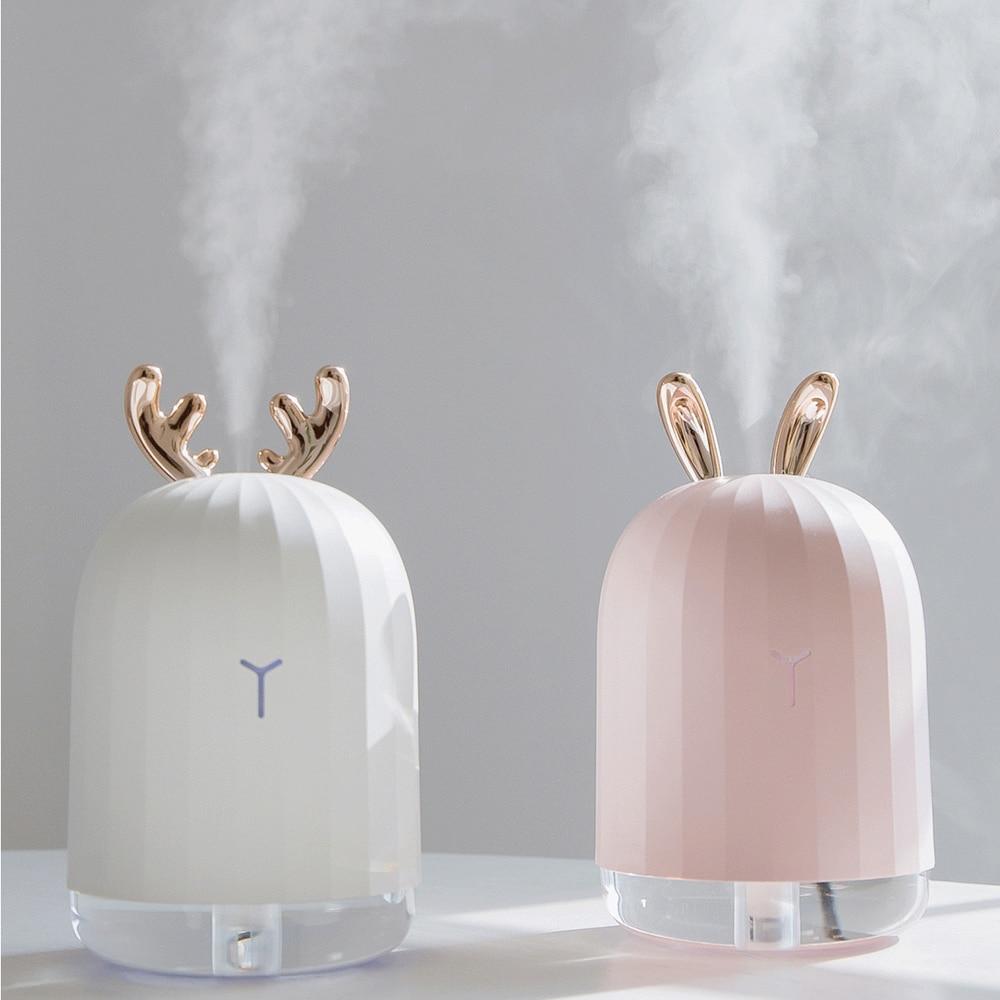 Niedlicher Aroma Diffusor, 220ml, mit Farbwechsellicht, ideal für ätherische Öle & Raumduft.