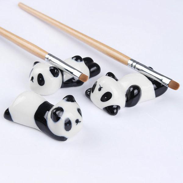 Spülmaschinenfester Keramik Panda Essstäbchenhalter, tierische Tischdekoration.