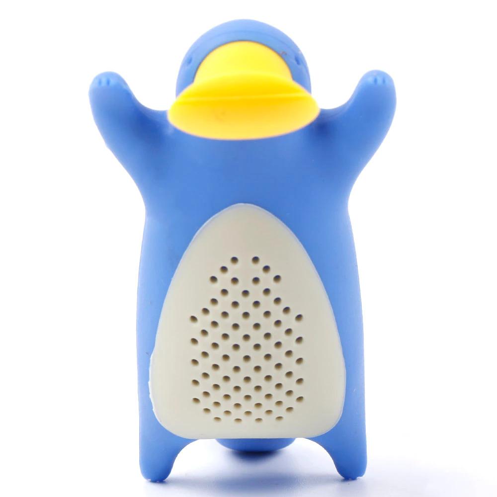 Niedlicher Schnabeltier Teefilter aus BPA-freiem Silikon für losen Tee. Praktisches Teeprodukt.