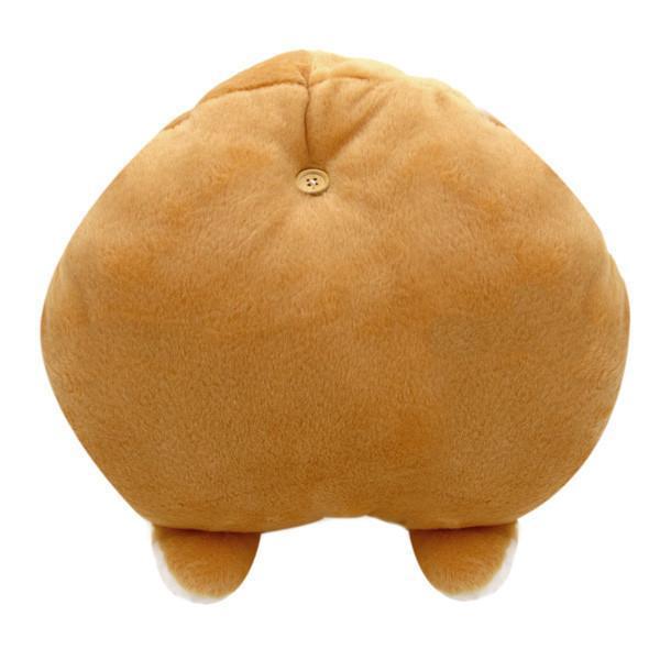 Weiches Corgi Plüschtier Kissen, auch als Handwärmer nutzbar. Süßes Haustier Kissen für gemütliche Stunden auf dem Sofa.