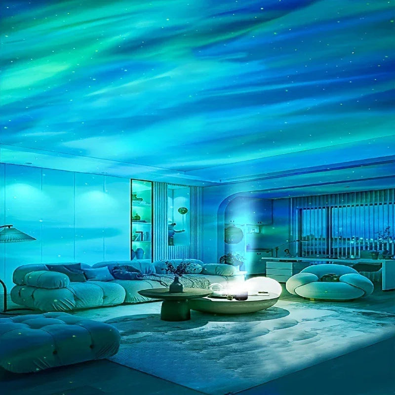 Geschenkidee: Avenoirhome Nordlichter Projektor für unvergessliche immersive Lichterlebnisse zu Hause.