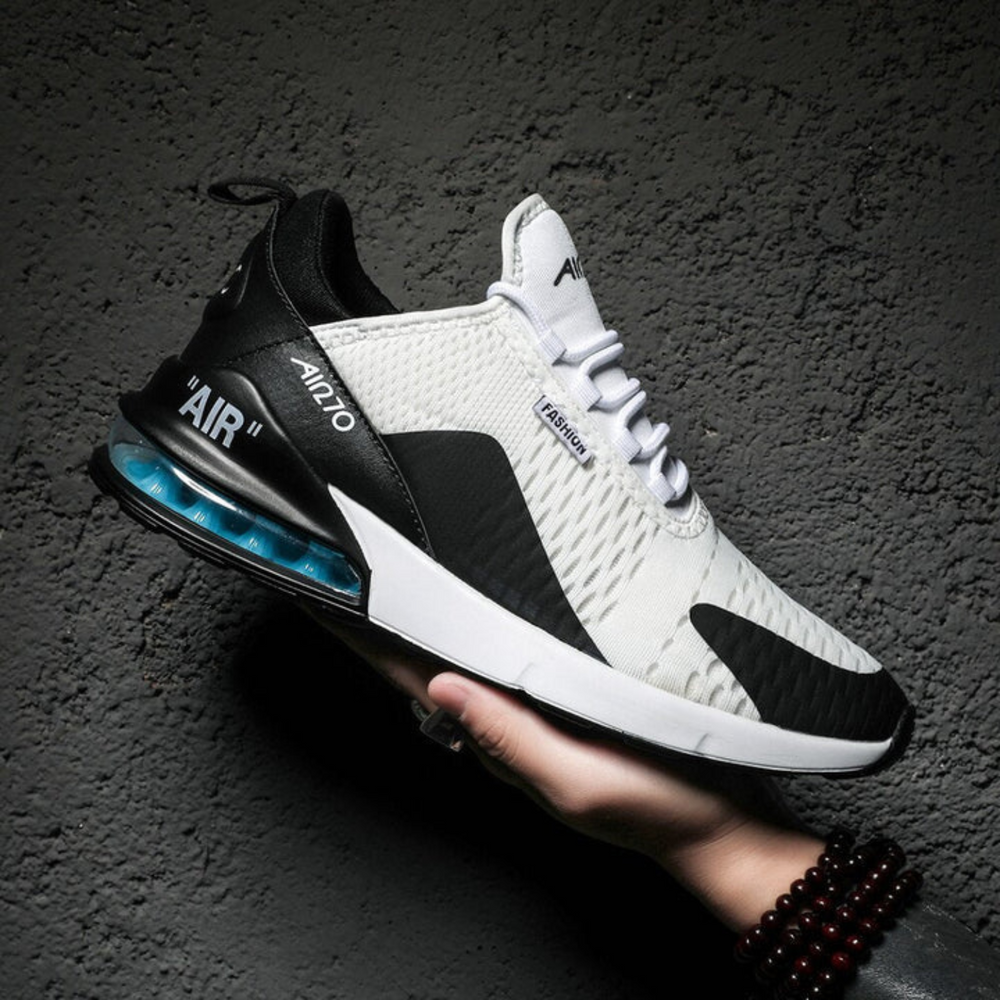 Schwarze Nova Unisex-Sportschuhe mit Dämpfung, perfekte Freizeitschuhe und Laufschuhe für jedes Geschlecht.