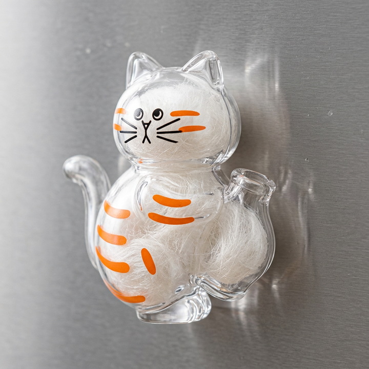 Schöner Haustiererinnerungsmagnet zum sicheren Aufbewahren der Schnurrhaare & des Fells Ihrer Katze.