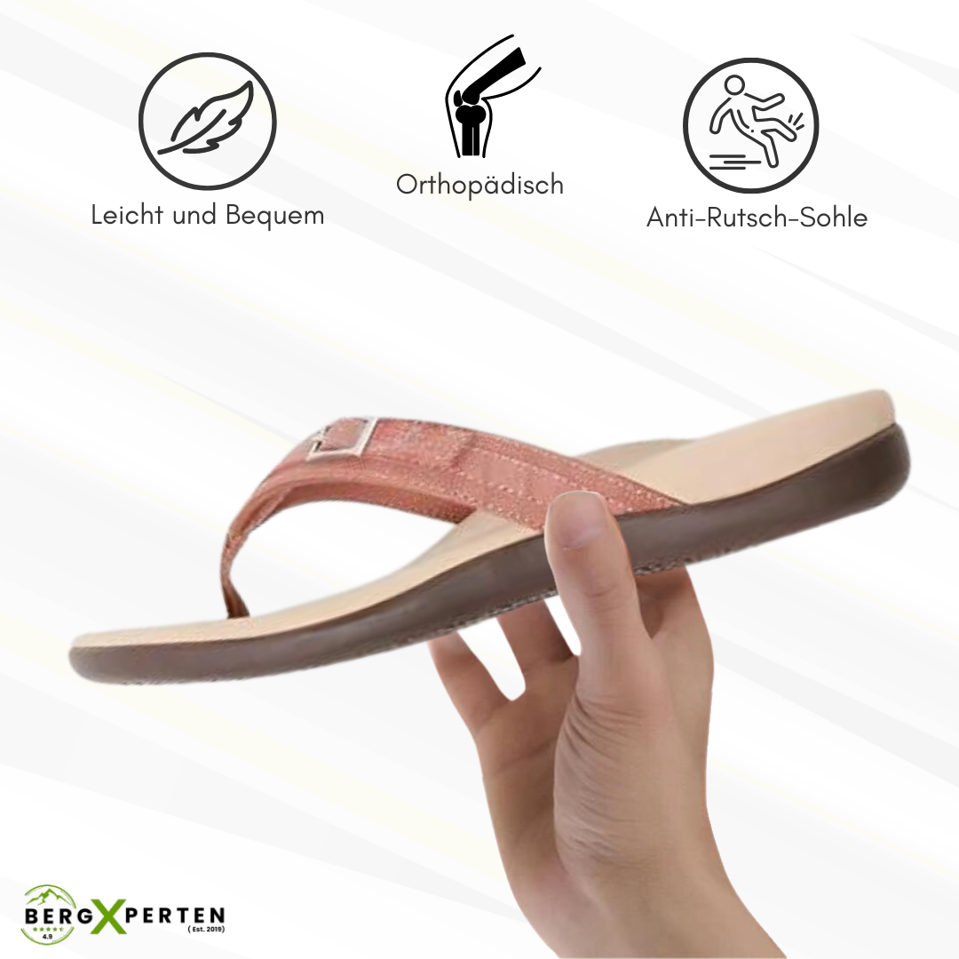 Komfortable Orthofit Damen Orthopädische Sandalen, perfekt für lange Spaziergänge.