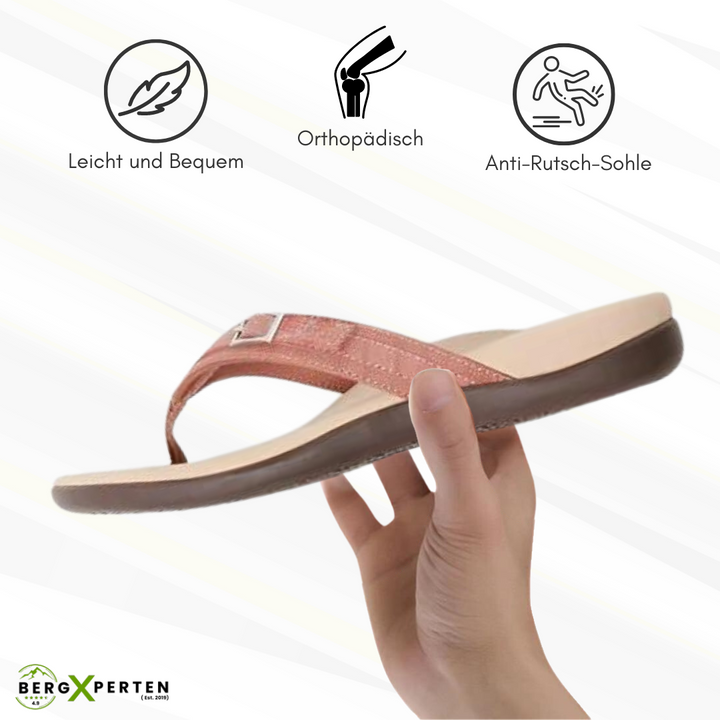 Komfortable Orthofit Damen Orthopädische Sandalen, perfekt für lange Spaziergänge.