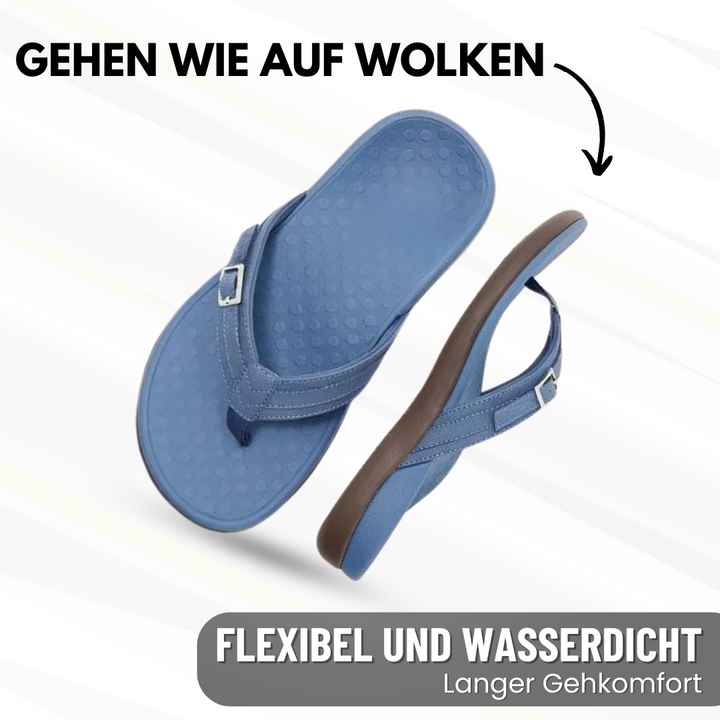 Sommersandalen für Damen: Orthofit Gesundheitsschuhe bieten Komfort und Entlastung.