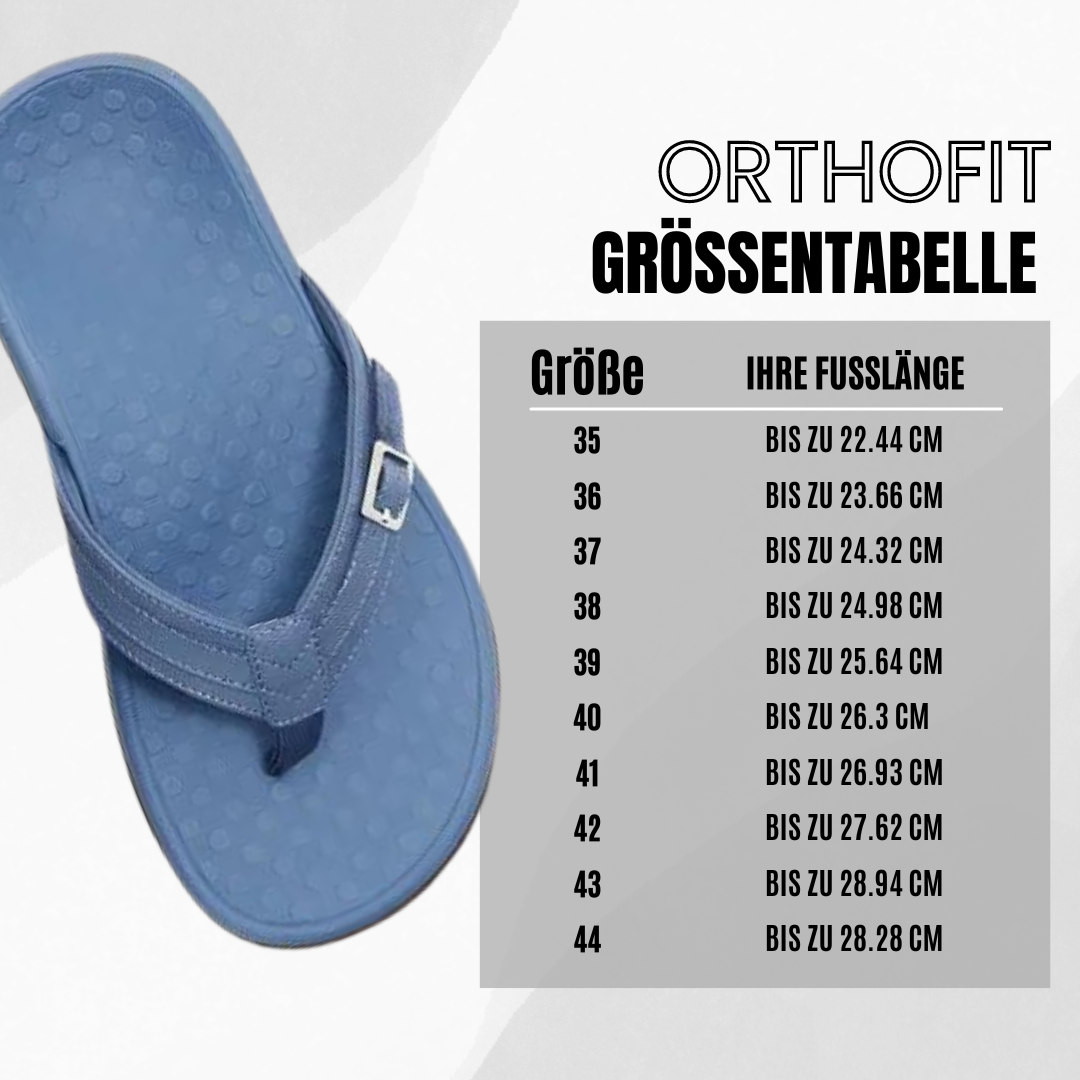 Modische Orthofit Komfort Sandalen für Damen, ideal gegen Fußschmerzen und Ermüdung.