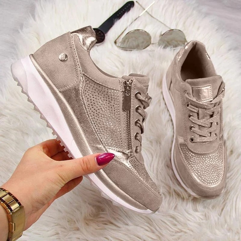 Modische orthopädische Sneakers „Gabriele“ für Damen, perfekt für Freizeit & Arbeit.