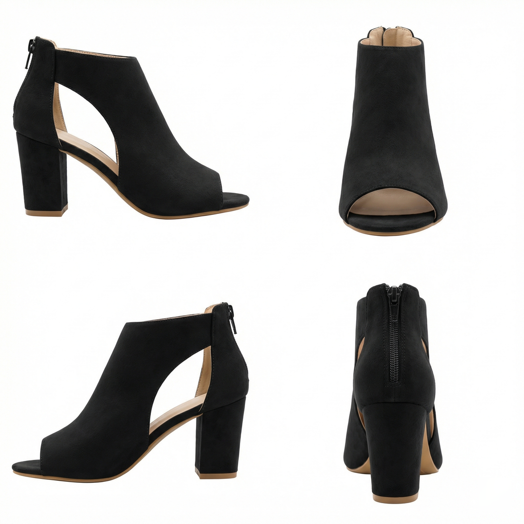 Modische orthopädische Damenschuhe (Stöckelschuhe) für Eleganz und Fußgesundheit. Perfekte Komfort-Pumps.