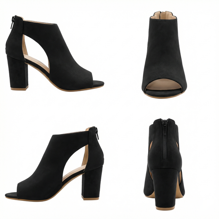 Modische orthopädische Damenschuhe (Stöckelschuhe) für Eleganz und Fußgesundheit. Perfekte Komfort-Pumps.