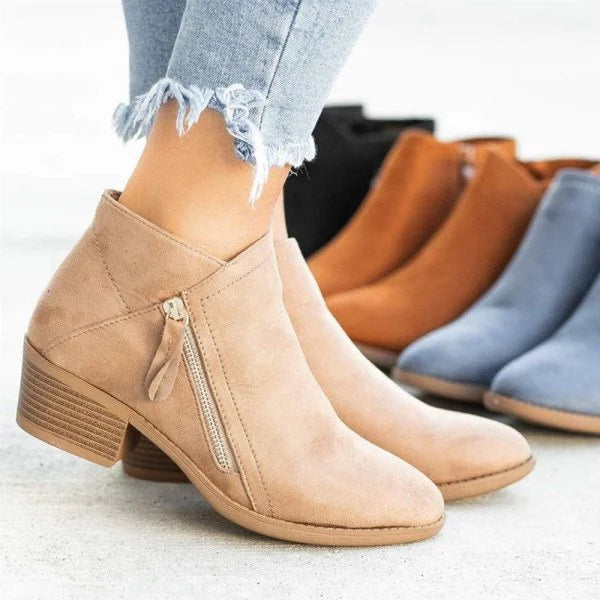 Orthopädische Damen Stiefeletten für maximalen Komfort und Fußunterstützung im Alltag. Bequeme Gesundheitsschuhe.