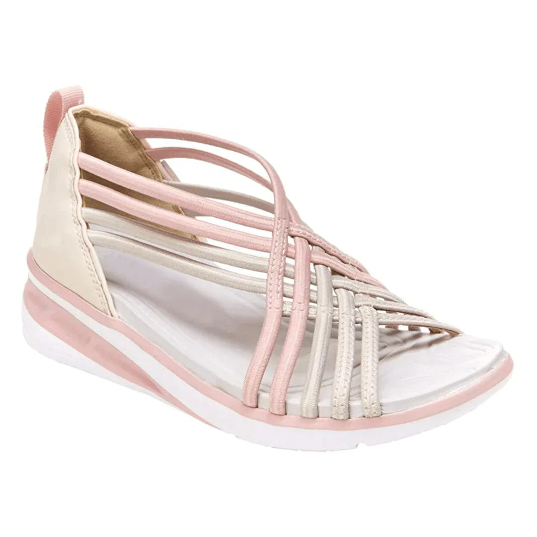 Bequeme orthopädische Sommersandalen für Damen, wasserdicht, leicht, mit 4,5 cm Absatz für Outdoor & Freizeit.