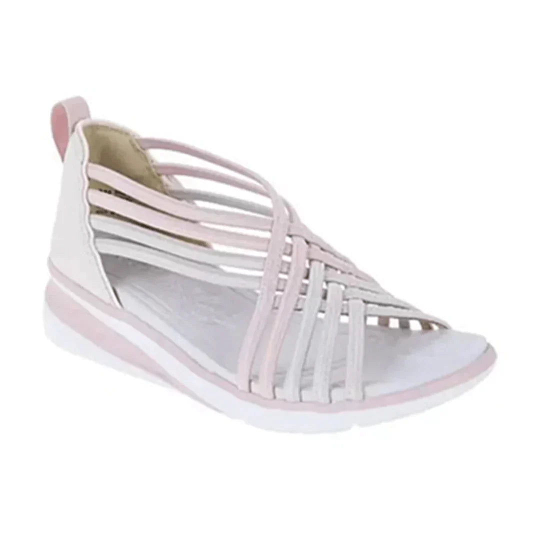 Leichte, orthopädische Damensandalen für höchsten Komfort. Rutschfest & stylish, mit 4,5 cm Absatz für den Alltag.