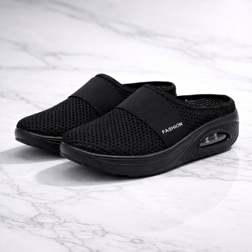 Leichte orthopädische Herrenhausschuhe, Slip-on für ultimative Fußentlastung.