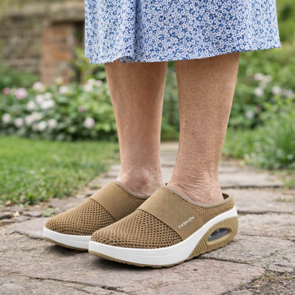 Orthopädische Alltagsschuhe, leichte Hausschuhe für Damen & Herren, ideal für Zuhause.