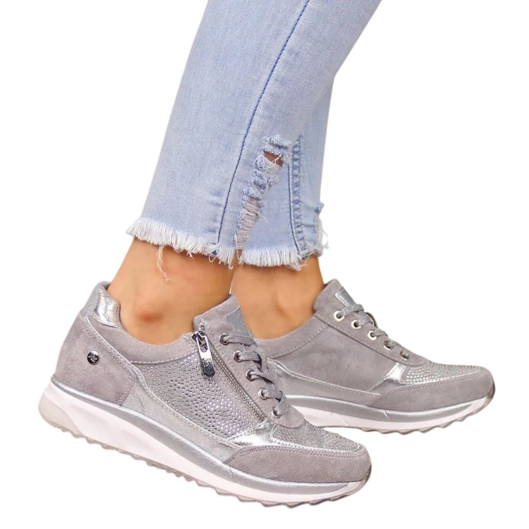 Orthopädische Herren-Sneaker für Komfort im Alltag. Sportliche Freizeitschuhe mit Dämpfung.