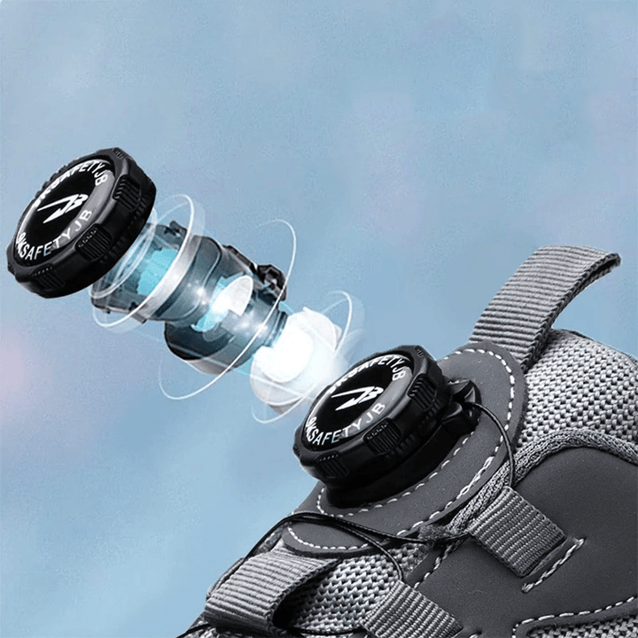 Durchstichhemmende, rutschfeste Unisex Sicherheitsschuhe Orion für zuverlässigen Schutz bei jeder Arbeit.
