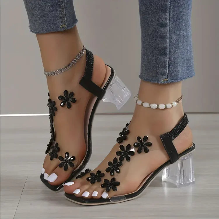Stilvoller Damen-Absatzschuh, orthopädisch & komfortabel, ideal für den Sommer.