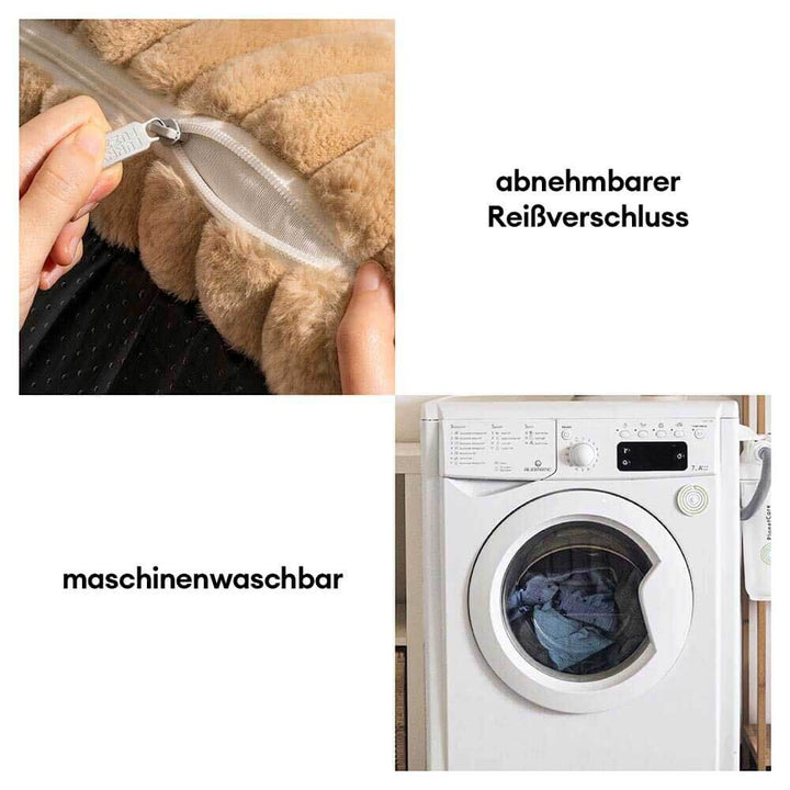 Luxuriöses orthopädisches Hundesofa für große Hunde, flauschig und unterstützend.