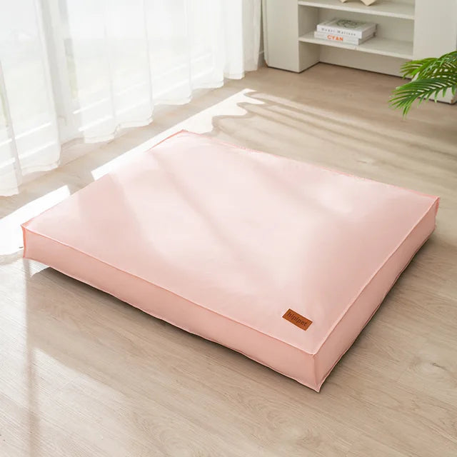 Gelenkschonendes FlexiRest Hundebett mit Memory-Schaum, ideal für ältere Hunde und Hunde mit Gelenkproblemen.