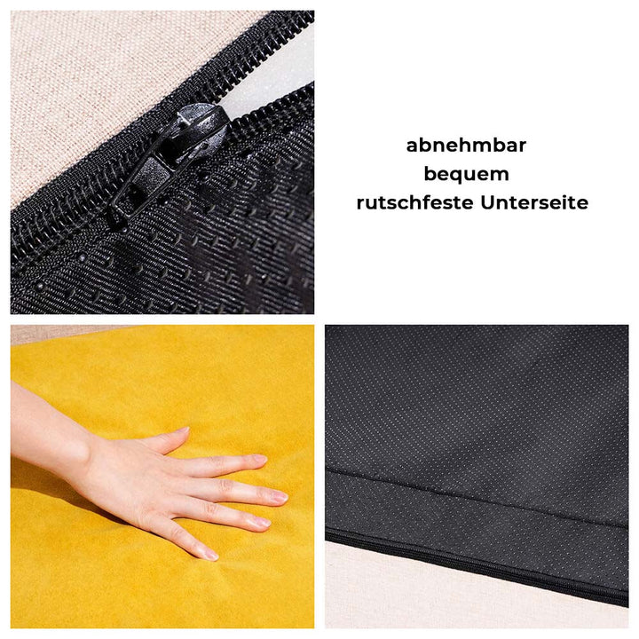 Hochwertiges orthopädisches Hundebett, perfekte Hundeliege für ältere Hunde.