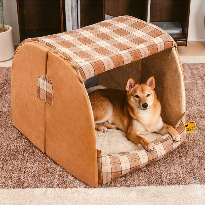 Orthopädisches Hundebett für Gelenkstütze & Komfort, idealer Schlafplatz für Hunde.