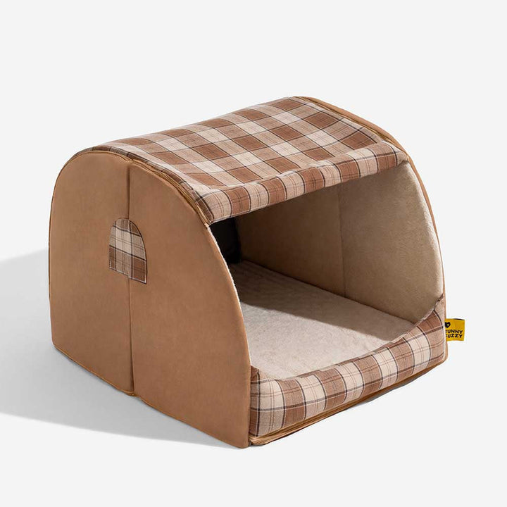 Orthopädisches Hundebett, idealer Schlafplatz für ältere Hunde mit Gelenkproblemen.