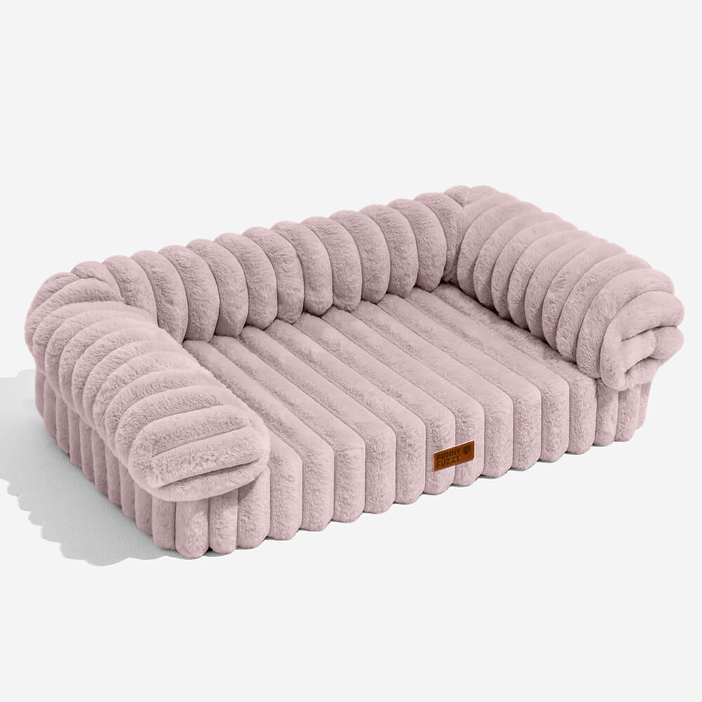 Hygienisches orthopädisches Katzenbett, waschbar, weich und bietet einen sauberen Schlafplatz.