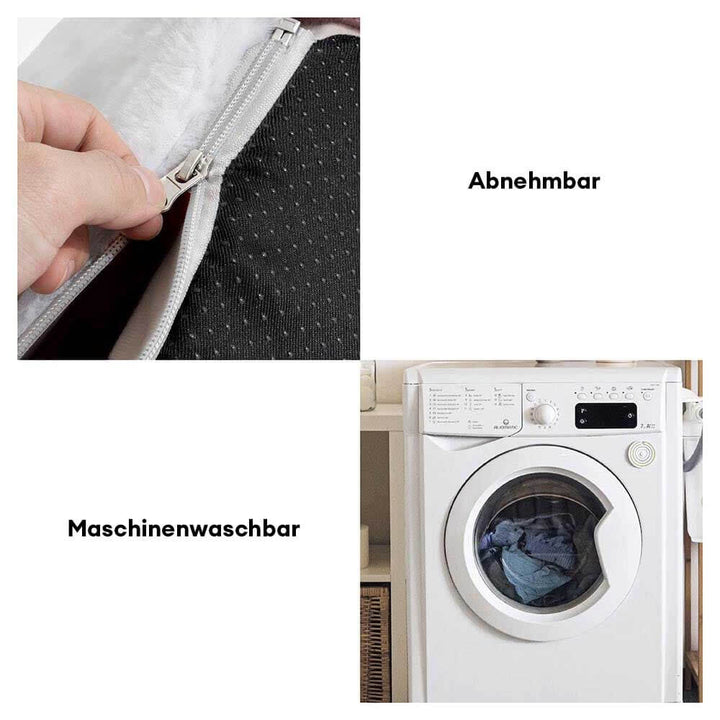 Einzigartiges Schneehaus-Hundebett, orthopädisch, für festlichen Komfort und Wärme Ihres Haustieres.