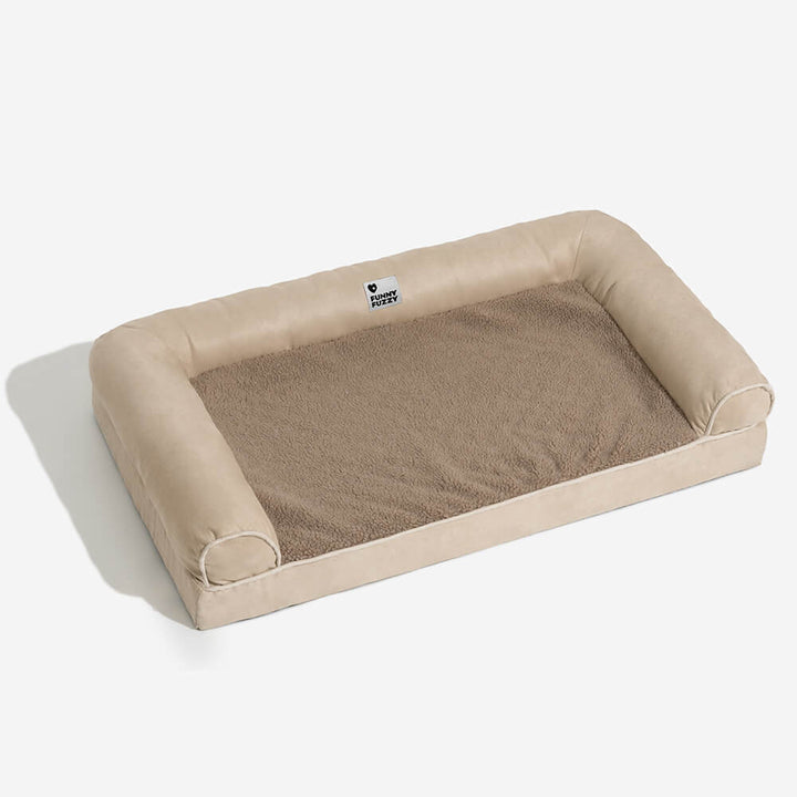 Das orthopädische Hundebett bietet optimalen Komfort für alle Hunderassen, groß und klein.