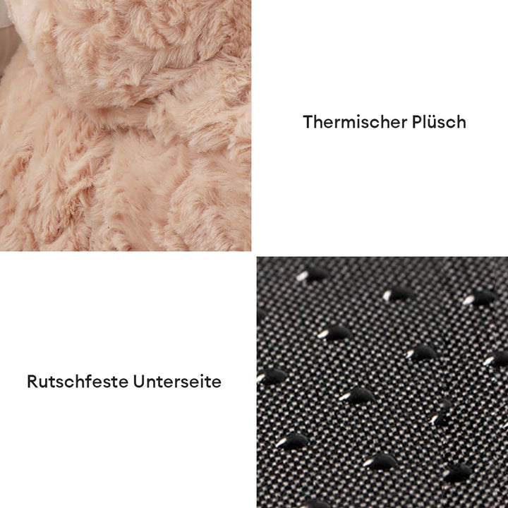 Kuscheliges Haustierbett, orthopädisch & waschbar, ideal für die Entspannung von Hunden und Katzen.