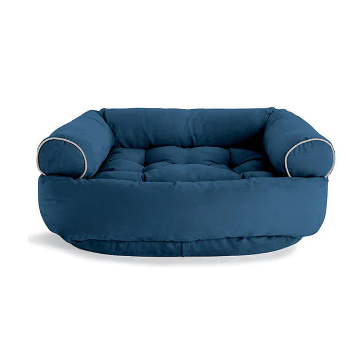 Stylisches Hundesofa für Hunde, orthopädisch und leicht zu reinigen (waschbar).
